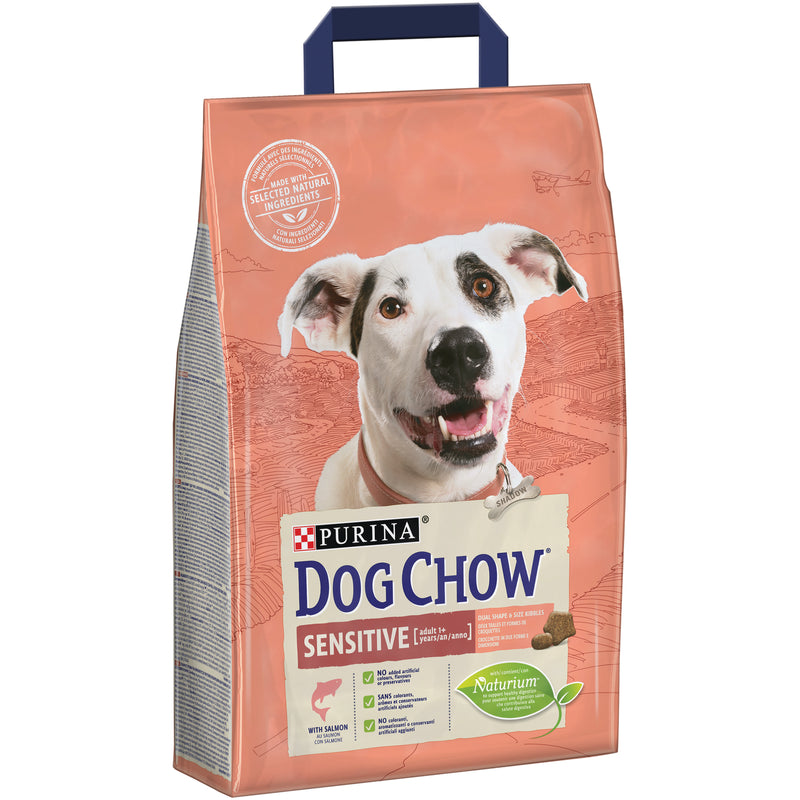 PURINA DOG FOOD DOG CHOW ADULT SENSITIVE SALMON 2.5KG