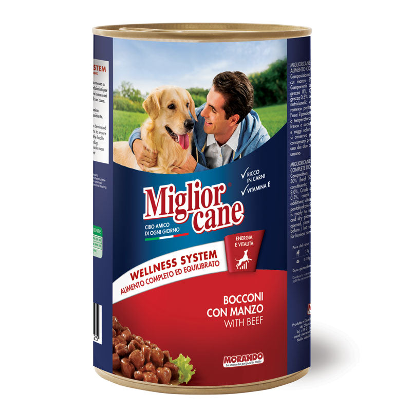 Miglior Dog With Beef 1250g