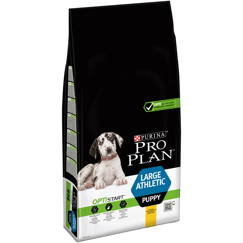 PURINA® PRO PLAN® Large Puppy Athletic with OPTISTART® Dry Dog Food Rich in Chicken - 12 KG